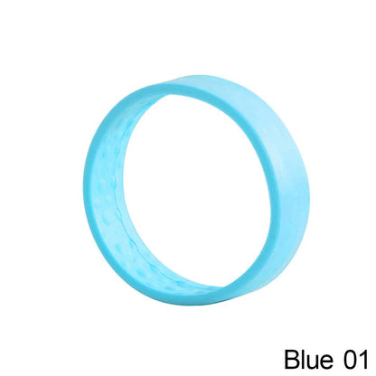 Foldable Elastic Hair Ties for Women blue by HitMyNeed
