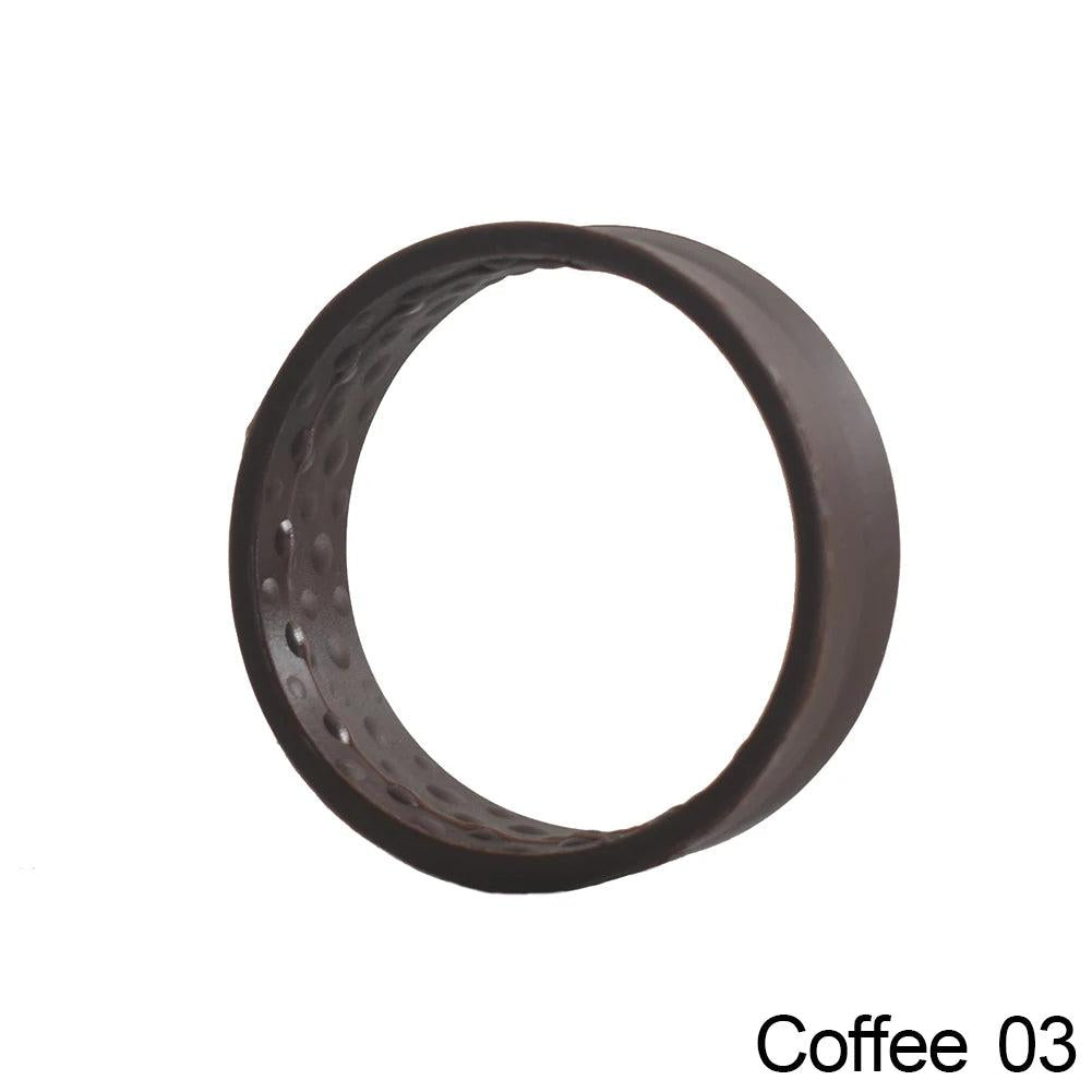 Foldable Elastic Hair Ties for Women coffee by HitMyNeed
