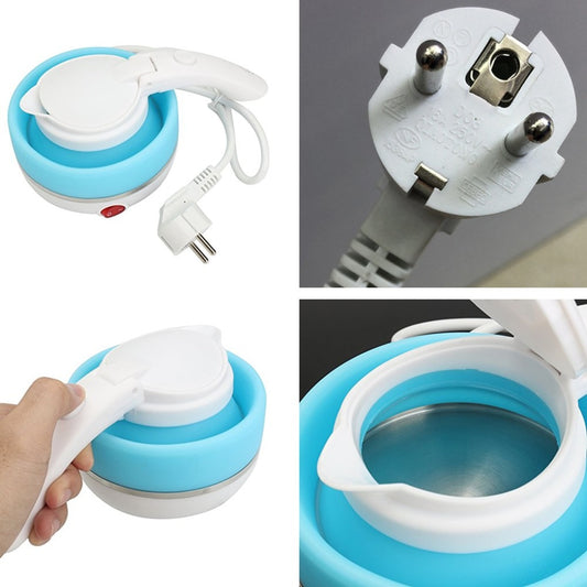 Foldable Electric Travel Kettle 0.6L Silicone by HitMyNeed
