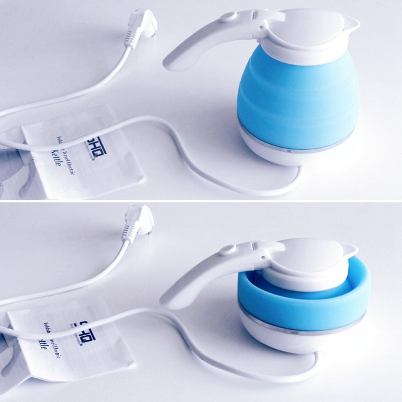 Foldable Electric Travel Kettle 0.6L Silicone by HitMyNeed