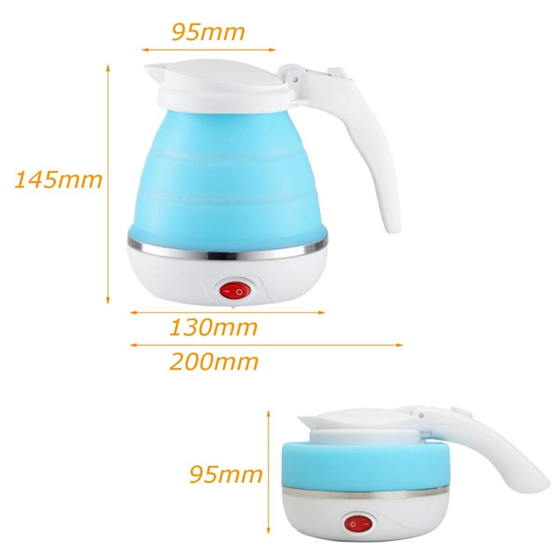 Foldable Electric Travel Kettle 0.6L Silicone by HitMyNeed
