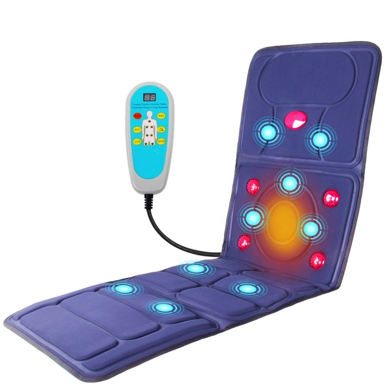 Foldable Full Body Electric Massage Mattress by HitMyNeed
