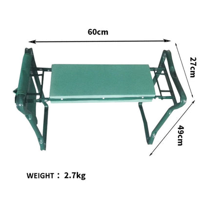 Foldable Garden Kneeler and Seat with Tool Pouch by HitMyNeed