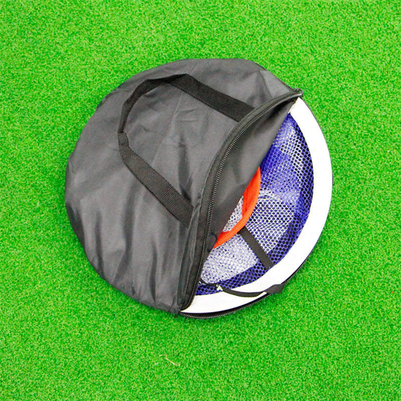 Foldable Golf Chipping Net with Target & Carry Bag by HitMyNeed