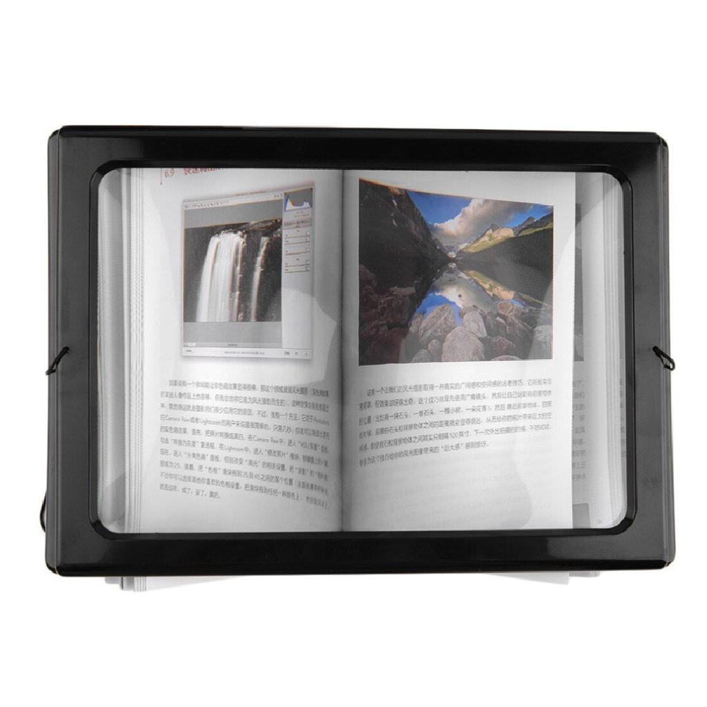 Foldable Hands-Free Magnifier with LED Light by HitMyNeed
