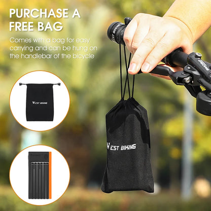 Foldable Hardened Steel Bike Lock for MTB & Scooters by HitMyNeed