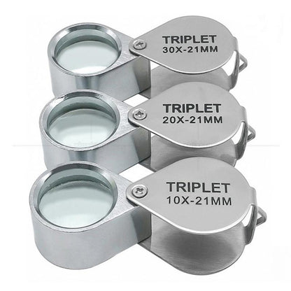 Foldable Jewelry Magnifier with 30x Lens 10x by HitMyNeed