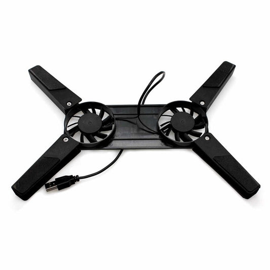 Foldable Laptop Cooling Stand with USB Fans by HitMyNeed