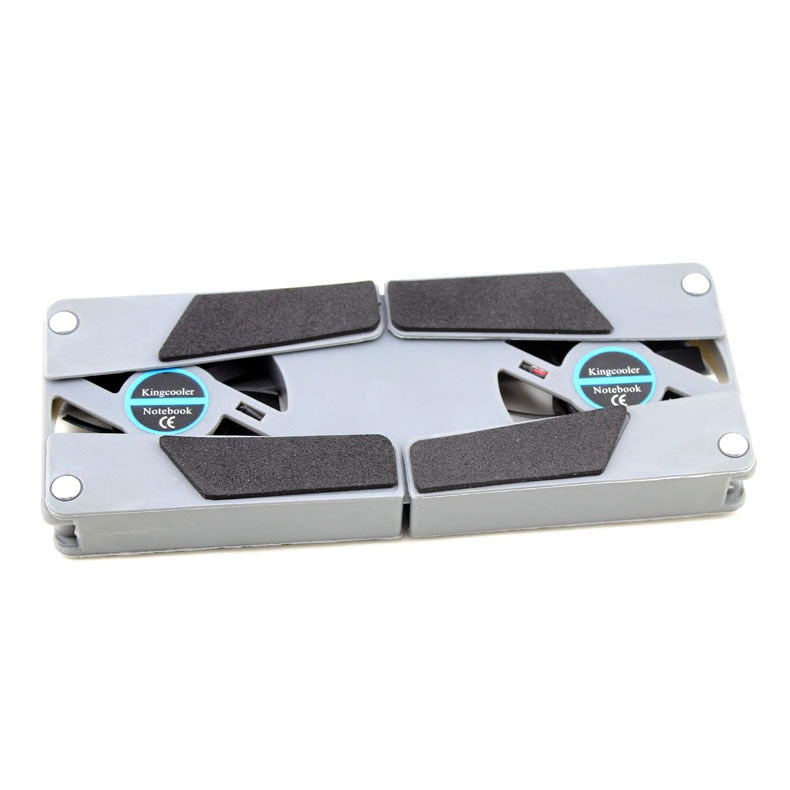 Foldable Laptop Cooling Stand with USB Fans by HitMyNeed