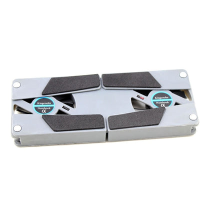 Foldable Laptop Cooling Stand with USB Fans by HitMyNeed
