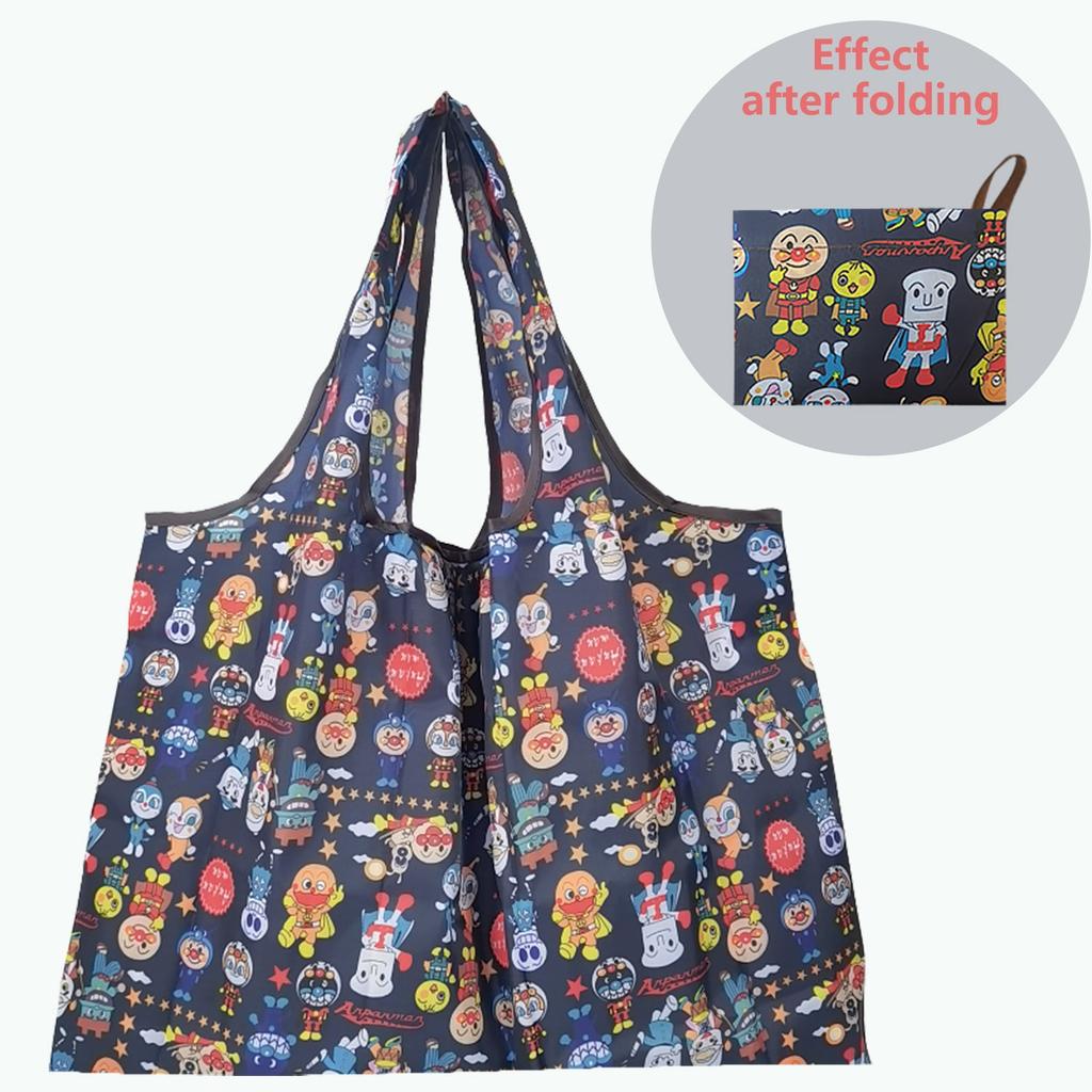 Foldable Large Reusable Nylon Shopping Bag l-xiaochaoren-20 by HitMyNeed