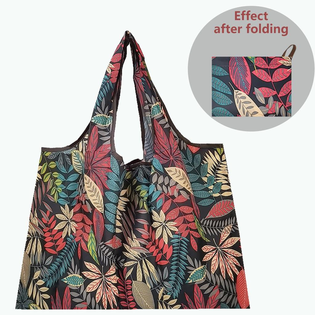 Foldable Large Reusable Nylon Shopping Bag l-yezi1-21 by HitMyNeed