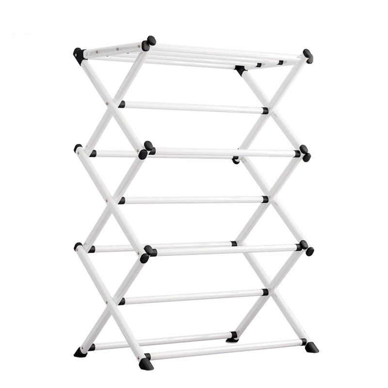Foldable Laundry Drying Rack with Four-Feet Support by HitMyNeed