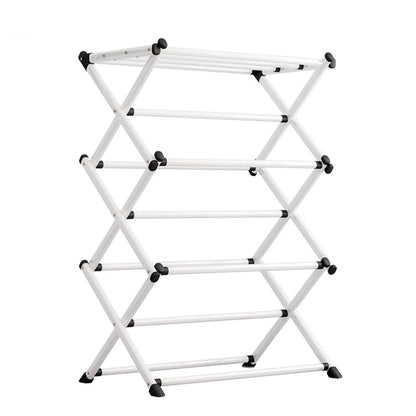 Foldable Laundry Drying Rack with Four-Feet Support by HitMyNeed