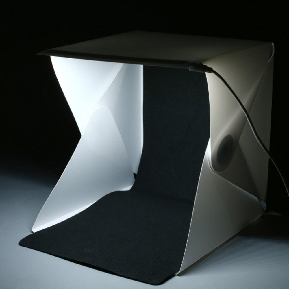 Foldable LED Light Box for Product Photography by HitMyNeed