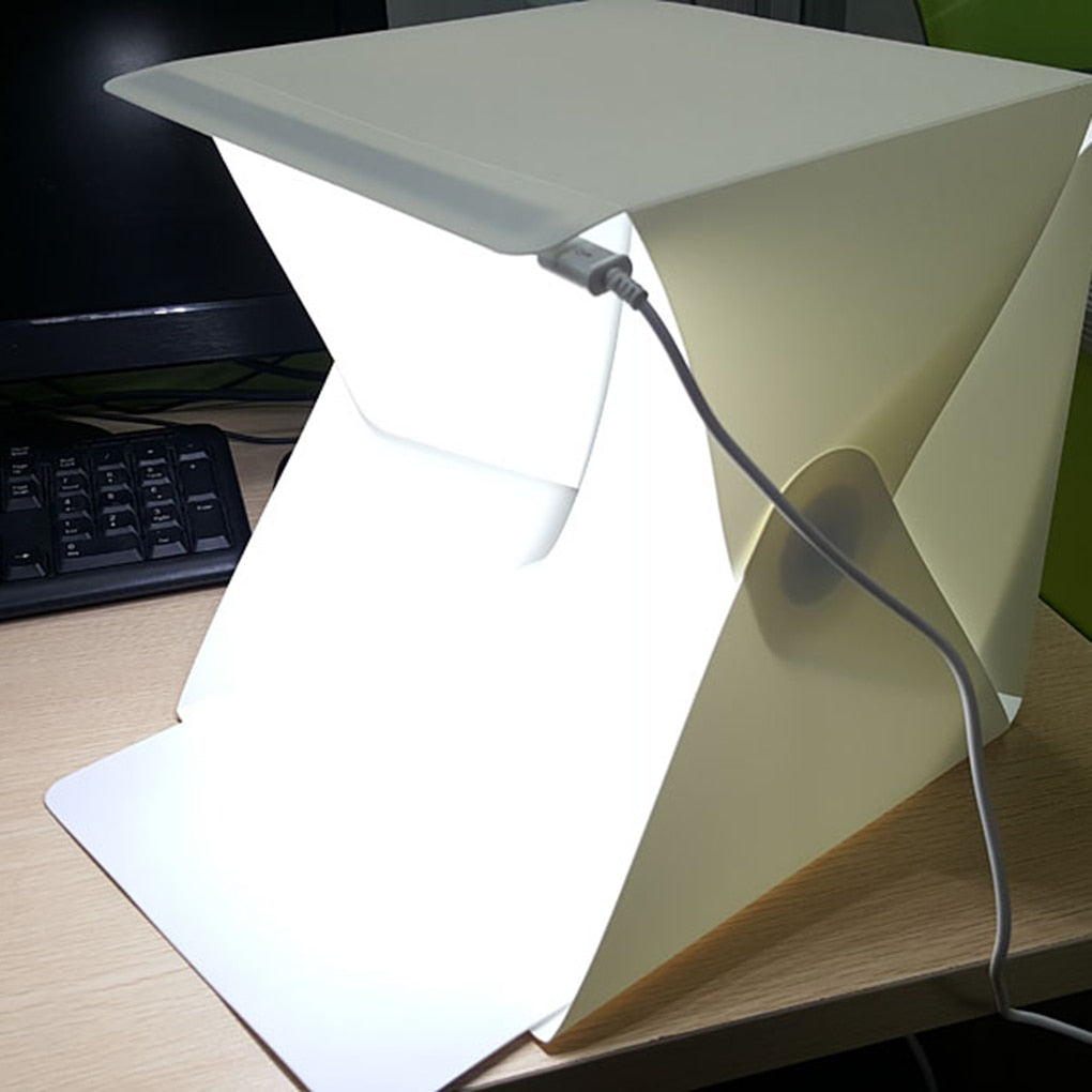 Foldable LED Photo Studio Lightbox 23cm by HitMyNeed