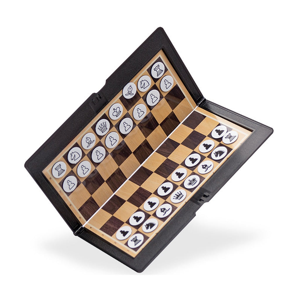 Foldable Magnetic Pocket Chess Set 20 x 18 cm by HitMyNeed
