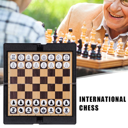 Foldable Magnetic Pocket Chess Set 20 x 18 cm by HitMyNeed