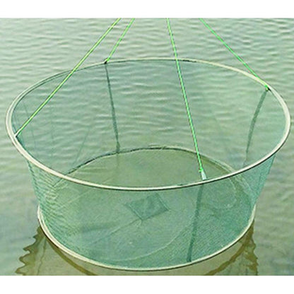 Foldable Mesh Drop Fishing Net with Storage Bag by HitMyNeed