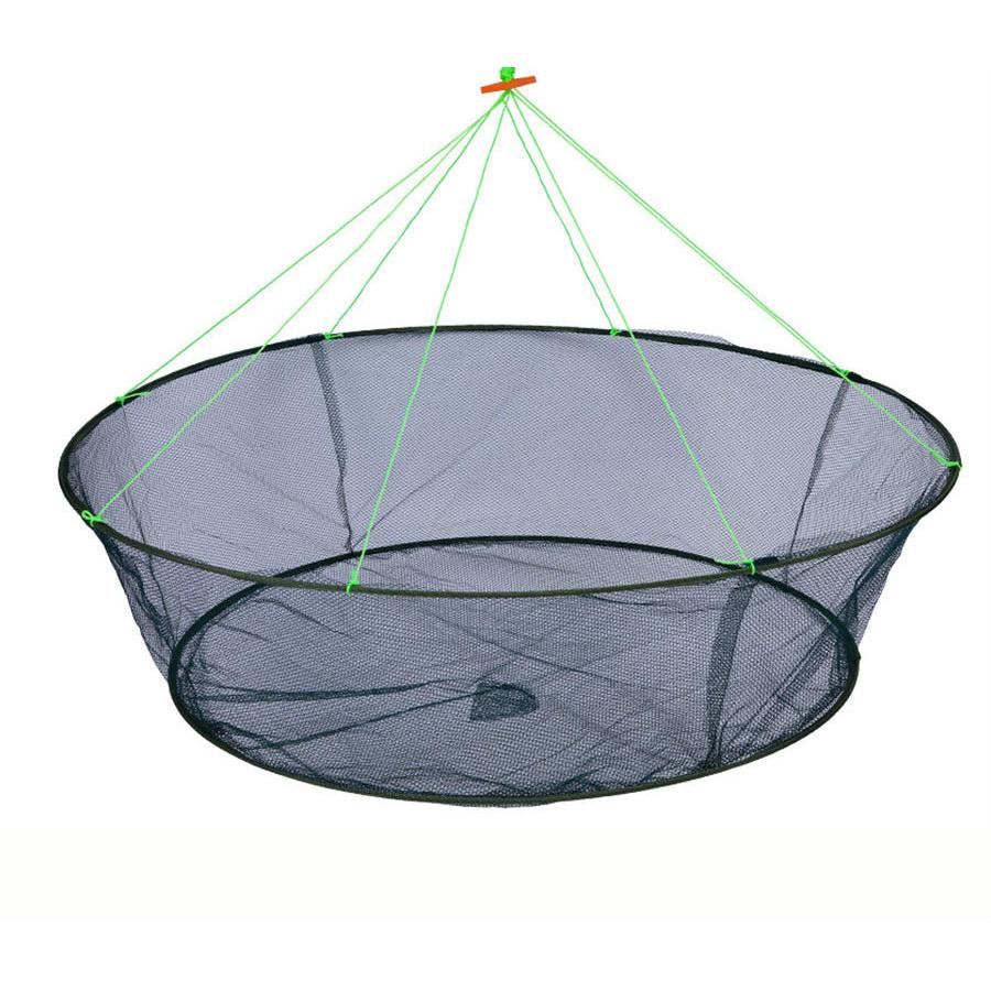 Foldable Mesh Drop Fishing Net with Storage Bag large-net-100cm by HitMyNeed