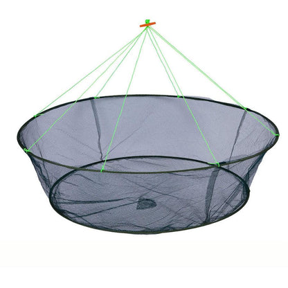 Foldable Mesh Drop Fishing Net with Storage Bag large-net-100cm by HitMyNeed