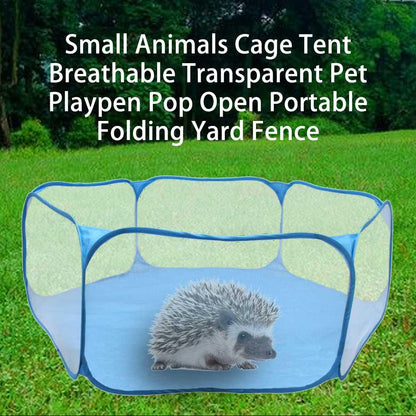 Foldable Mesh Pet Playpen for Small Animals by HitMyNeed