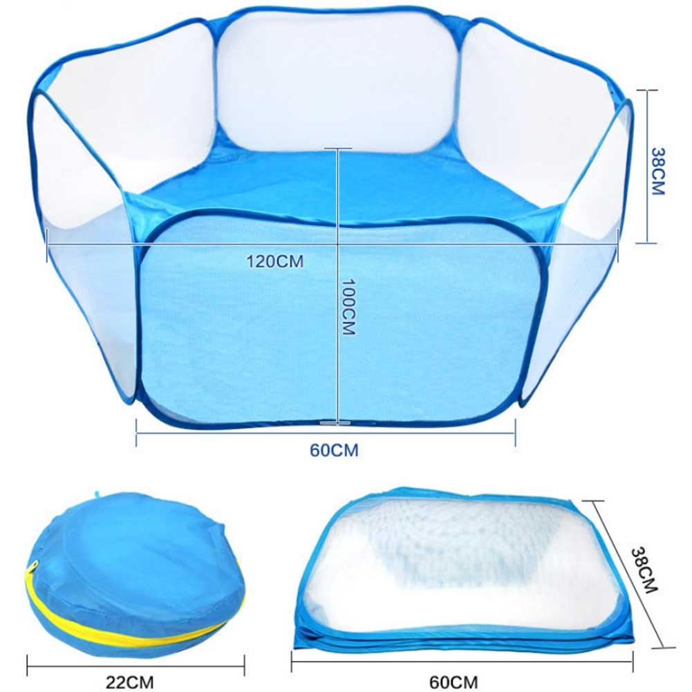 Foldable Mesh Pet Playpen for Small Animals by HitMyNeed