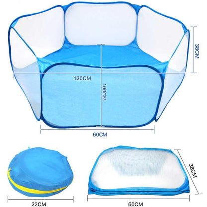 Foldable Mesh Pet Playpen for Small Animals by HitMyNeed