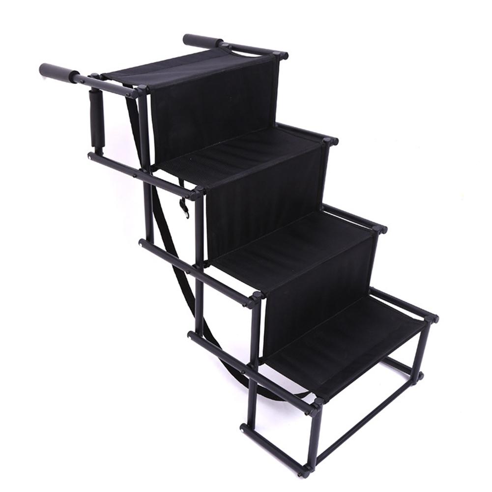 Foldable Metal Dog Car Stairs for Safe Vehicle Access by HitMyNeed