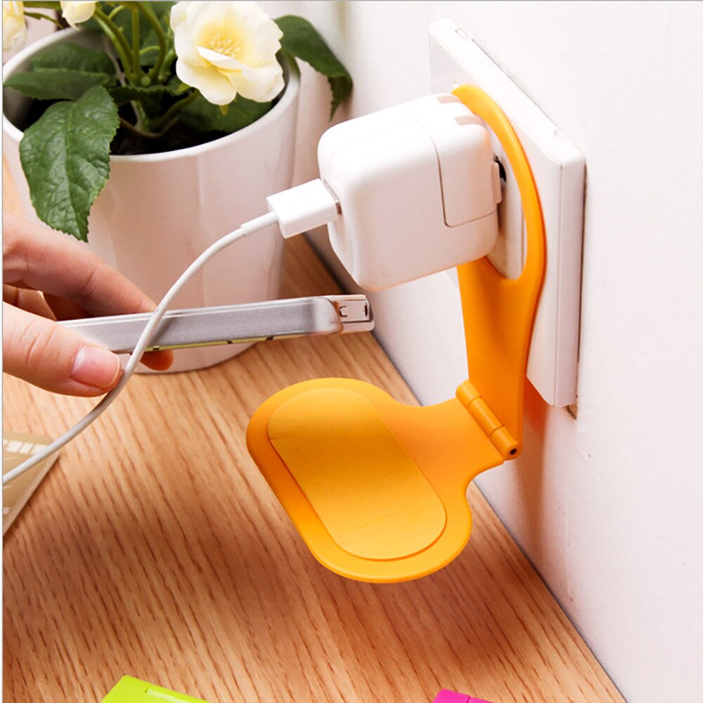 Foldable Mobile Charging Stand Hanging Holder (2 pcs) by HitMyNeed