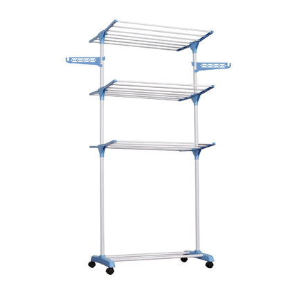 Foldable Multi-Layer Metal Clothes Drying Rack by HitMyNeed