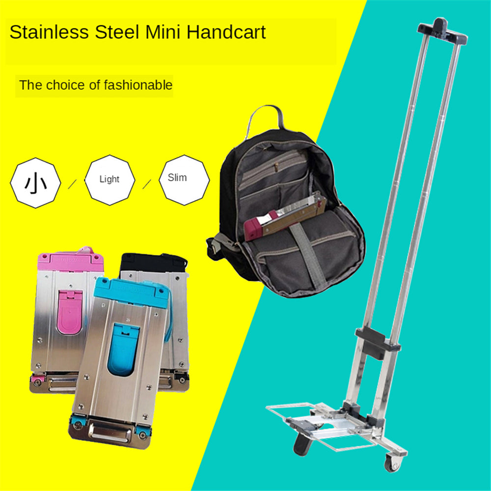 Foldable Multi-Purpose Utility Cart, 25 kg Capacity by HitMyNeed