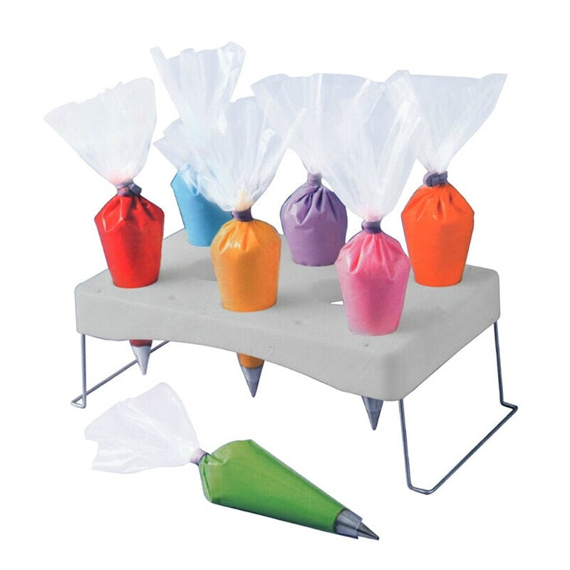 Foldable Multi Slot Piping Bag Holder Stand by HitMyNeed