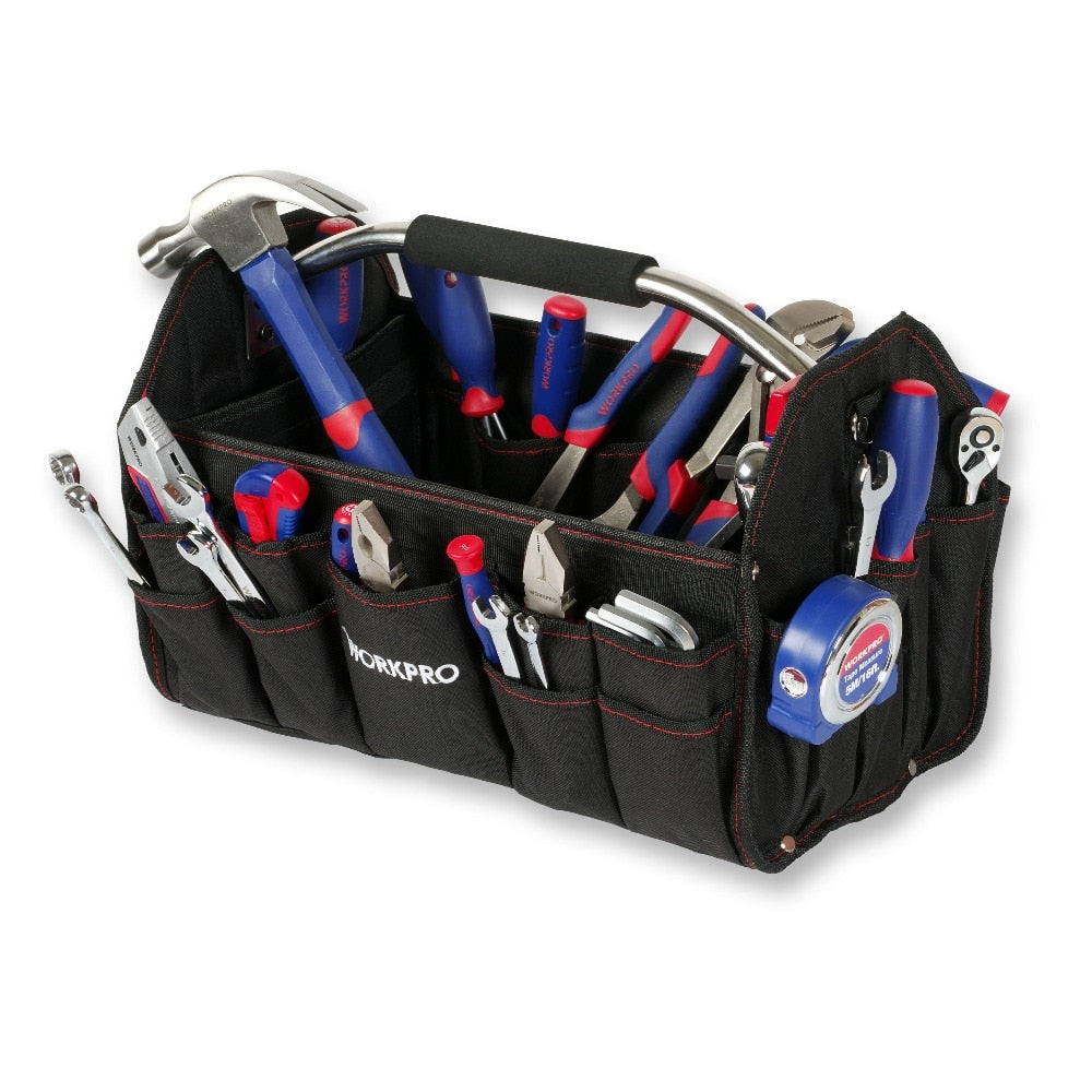 Foldable Open-Top Tool Bag Storage Organizer by HitMyNeed