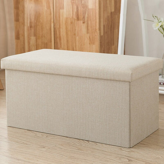 Foldable Ottoman Storage Chest with Seat by HitMyNeed