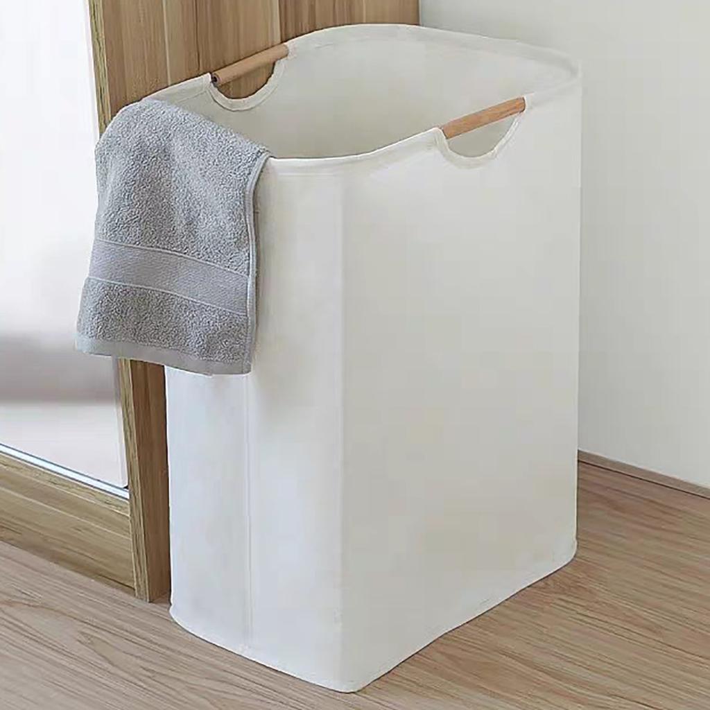 Foldable Oxford Cloth Laundry Basket with Handles by HitMyNeed