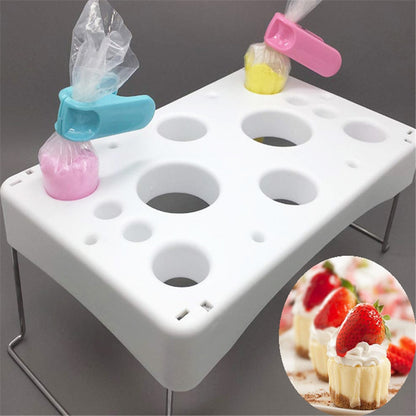 Foldable Pastry Bag Holder Stand for Piping Bags by HitMyNeed