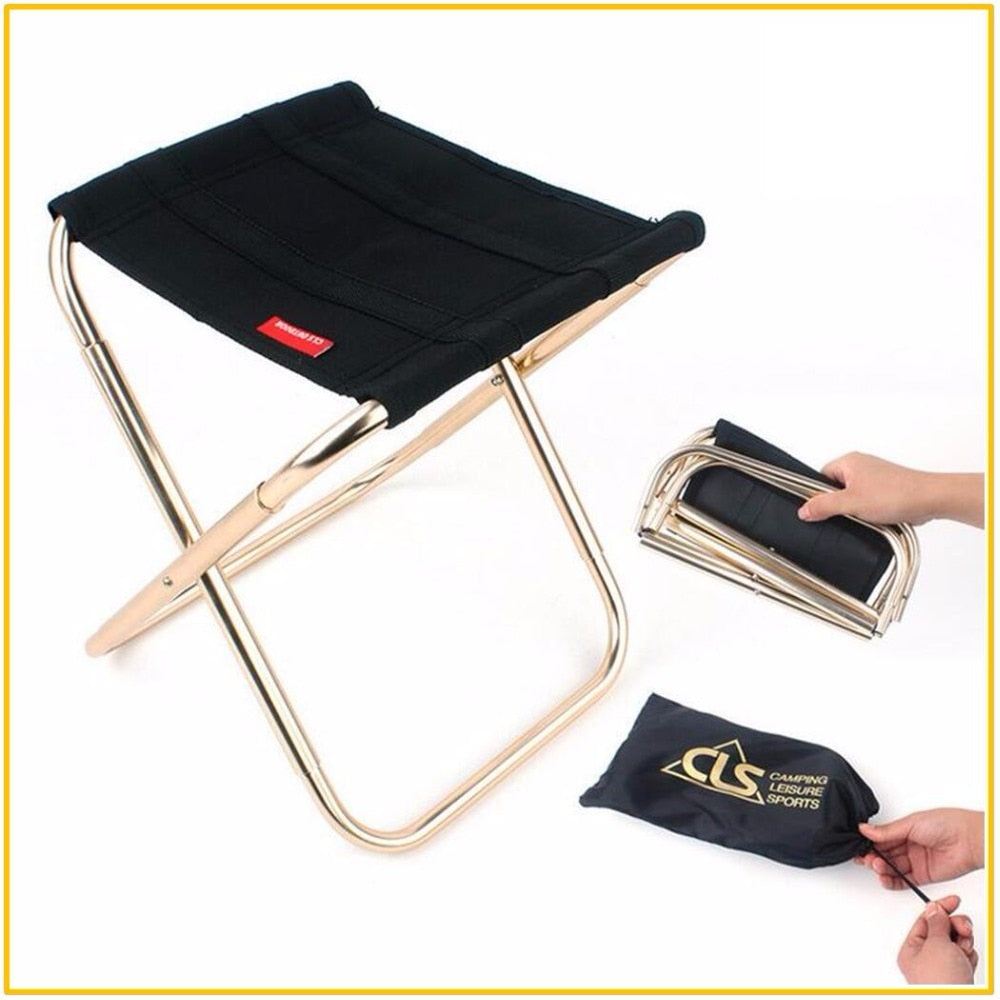 Foldable Picnic Chairs with Carry Bag (Set of 2) by HitMyNeed
