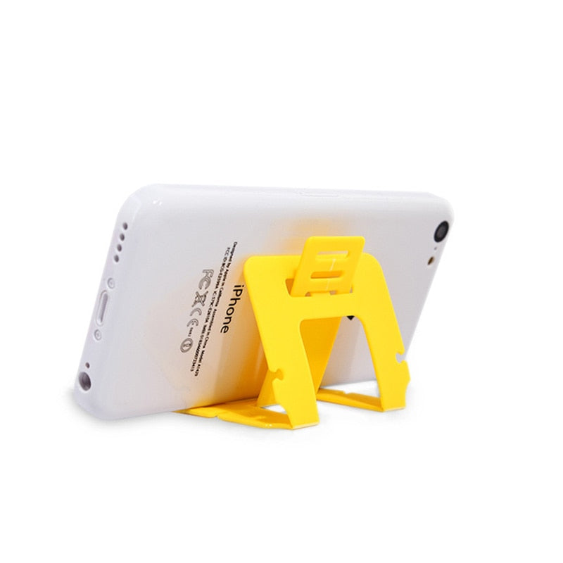 Foldable Plastic Smartphone Stand Holder by HitMyNeed