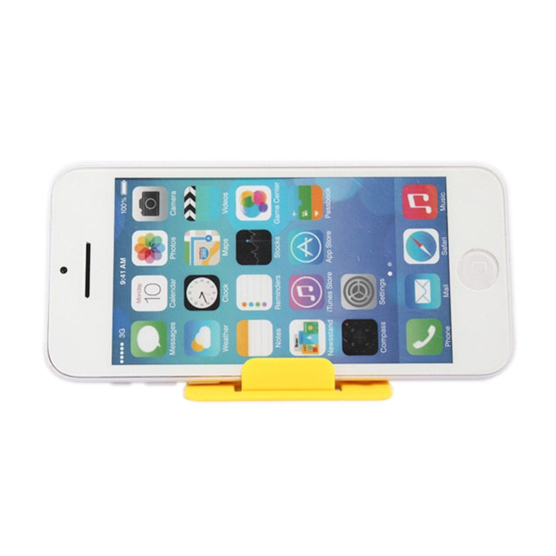 Foldable Plastic Smartphone Stand Holder by HitMyNeed