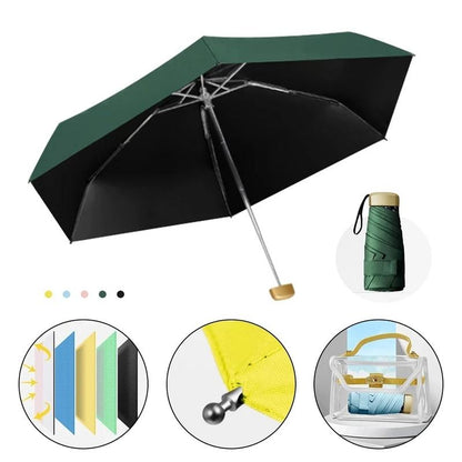 Foldable Pocket-Size Travel Umbrella by HitMyNeed