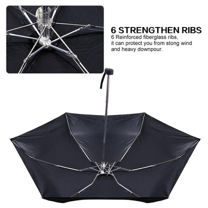 Foldable Pocket-Size Travel Umbrella by HitMyNeed