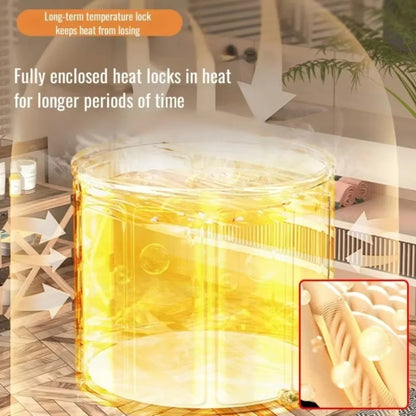 Foldable Portable Bathtub for Adults and Children by HitMyNeed