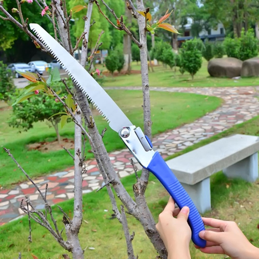 Foldable Pruning Saw Hand Tool 27 cm Blade by HitMyNeed