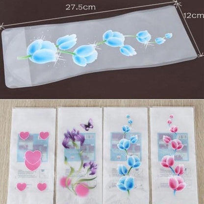 Foldable PVC Flower Vases, Translucent (Set of 3) by HitMyNeed