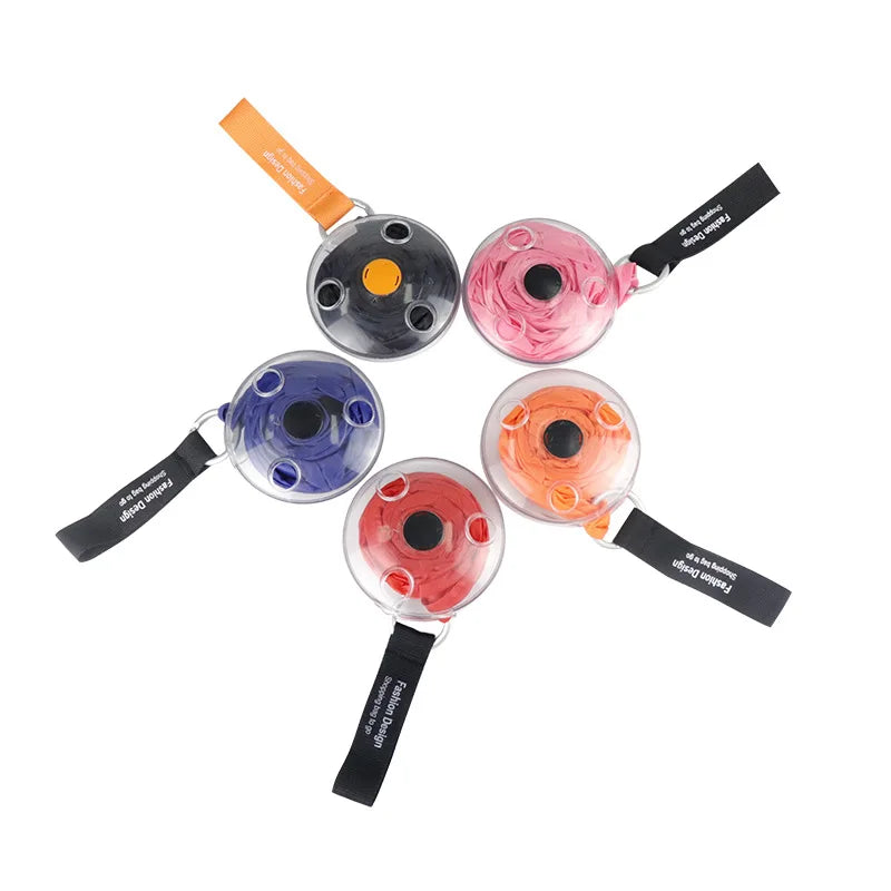 Foldable Retractable Reusable Shopping Bag by HitMyNeed