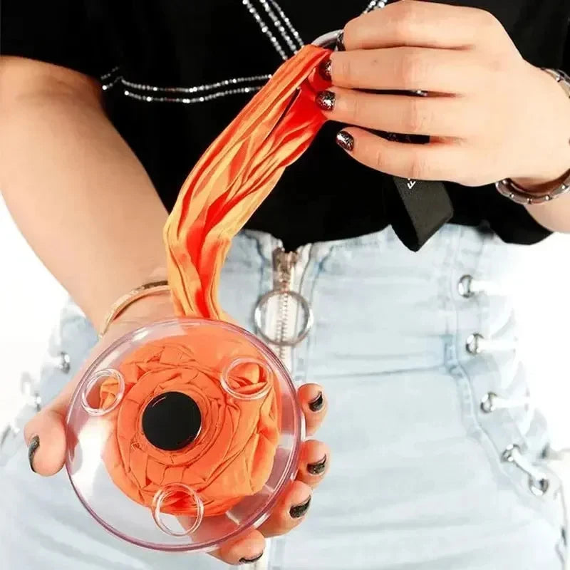 Foldable Retractable Reusable Shopping Bag by HitMyNeed