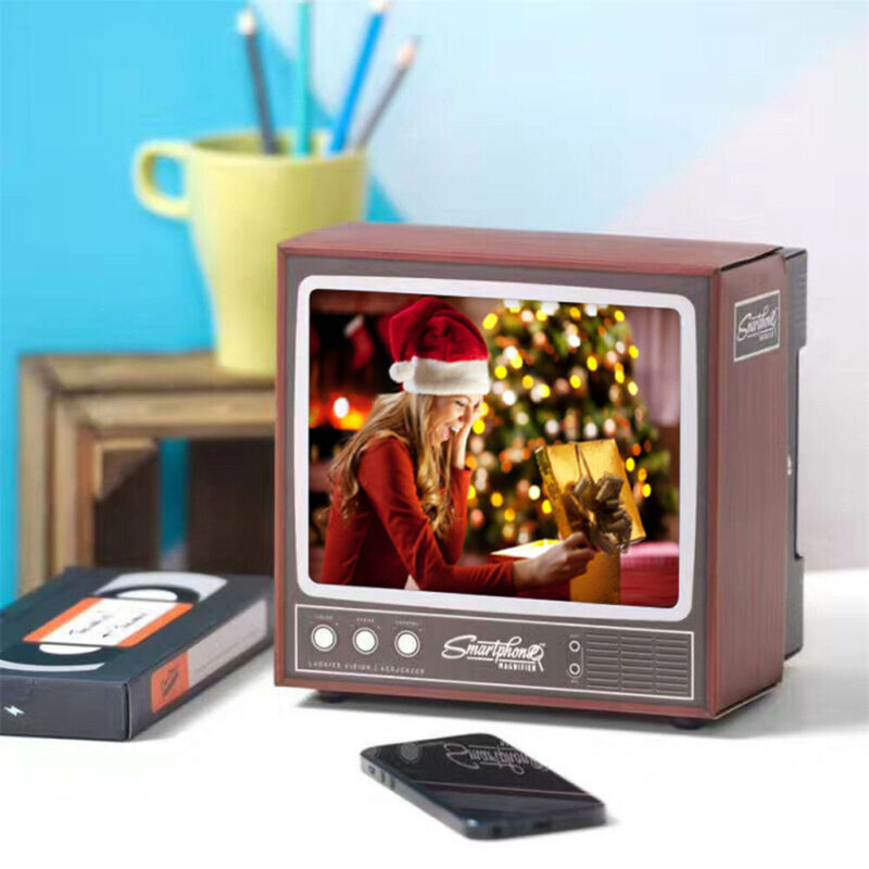 Foldable Retro TV Phone Screen Magnifier 8-Inch by HitMyNeed