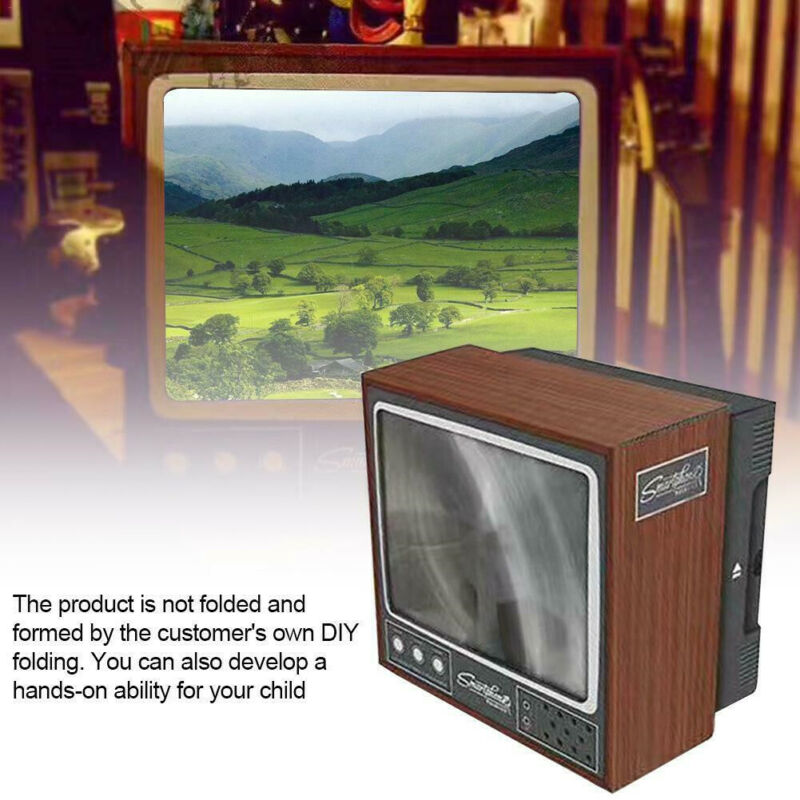 Foldable Retro TV Phone Screen Magnifier 8-Inch by HitMyNeed