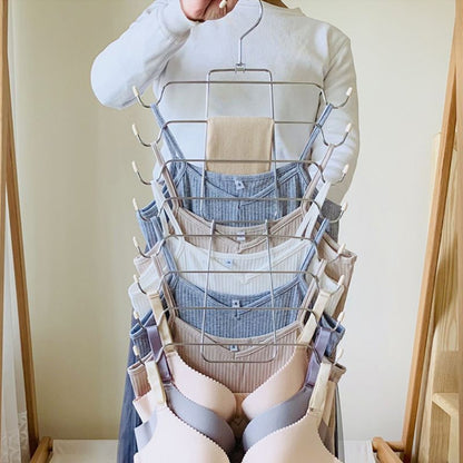 Foldable Stainless Steel Bra Hanger Rack by HitMyNeed